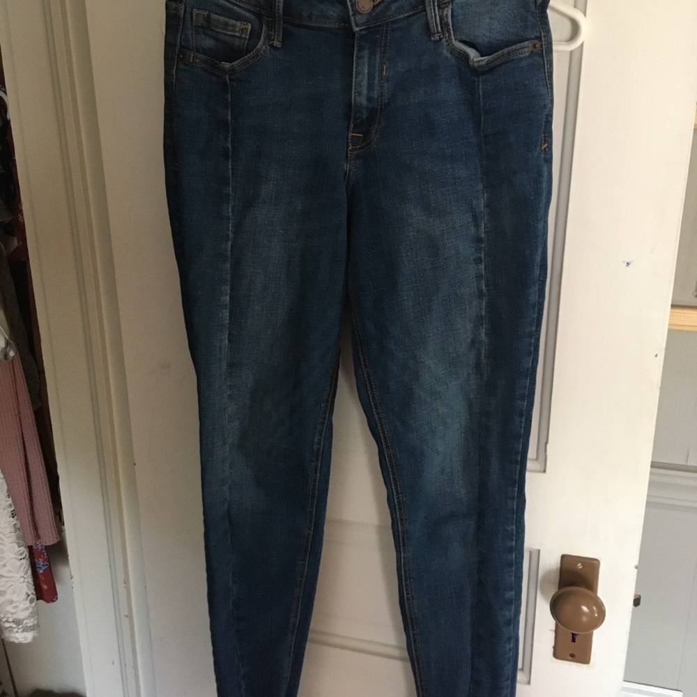 old navy rockstar mid rise jeans